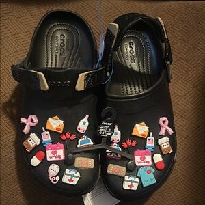 Crocs Classic All Terrain Clog Women Size 11 Men Size 9 - Black